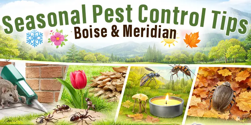 Boise Seasonal Pest Guide: Protect Your Home Year-Round