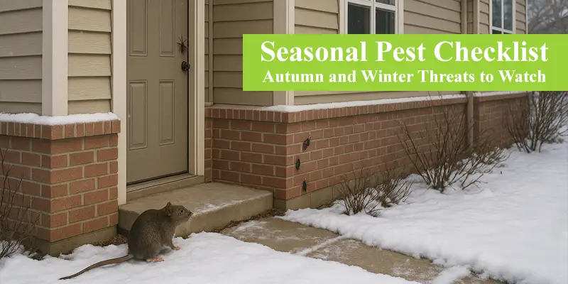 Seasonal Pest Checklist for Meridian Homeowners