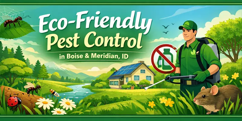 Why Eco Friendly Pest Control is Vital For Idaho Homes