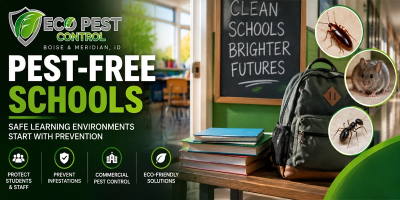 Why Schools Are Especially Vulnerable to Pest Problems Meridian, ID